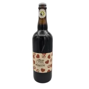 Bière brune noisette