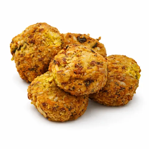 Bouchées courgettes et feta au curry x6