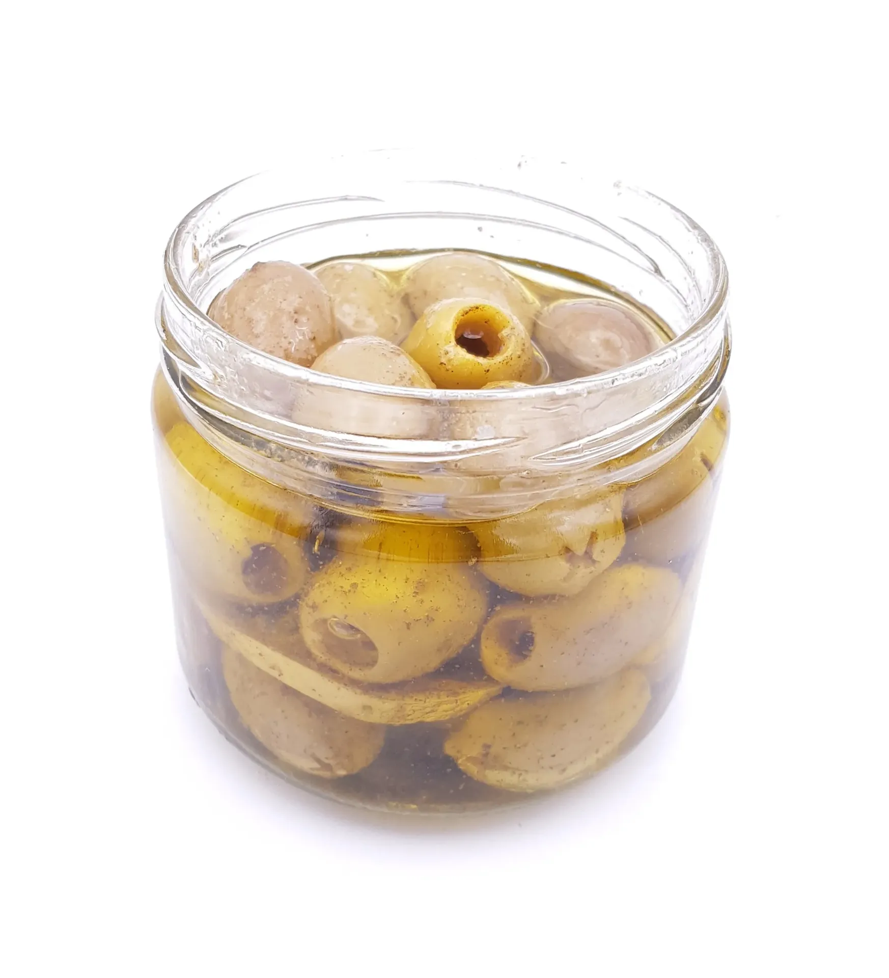 Cocktail d'olives citron et basilic