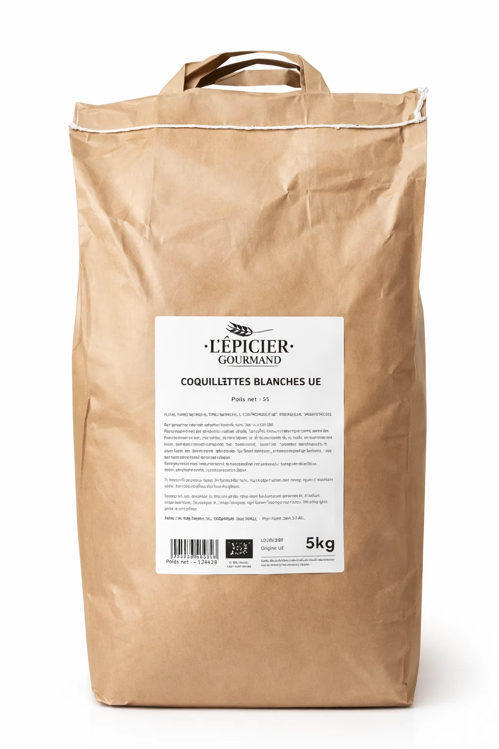 Coquillettes blanches (sac)