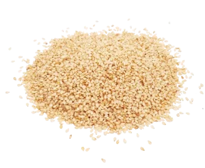 Graines de sésame blond complet