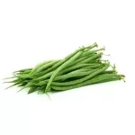 Haricots verts frais - récolte main
