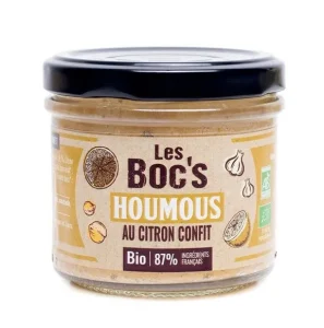 Houmous au citron confit