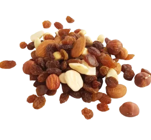 Mélange de fruits secs étudiant