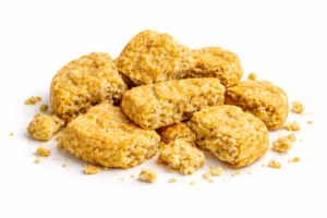 Morceaux de biscuits p'tit dej avoine miel