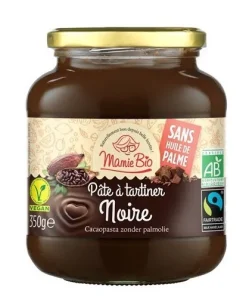 Pâte à tartiner noire