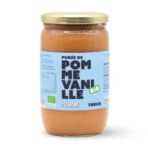 Purée pomme vanille