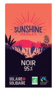 Tablette chocolat noir 95% - carton