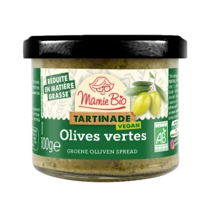 Tartinade d'olives vertes