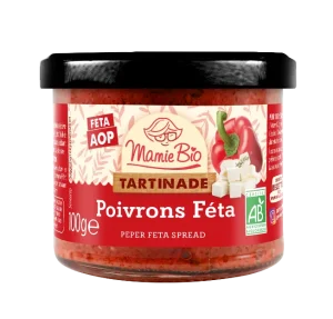 Tartinade poivrons feta