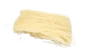 Vermicelles de riz blanc