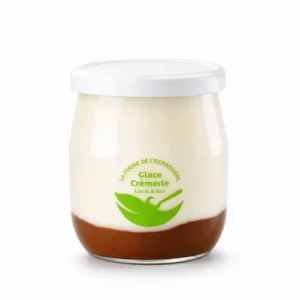 Yaourt brassé confiture d'abricot