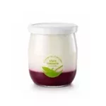 Yaourt brassé confiture de cerise