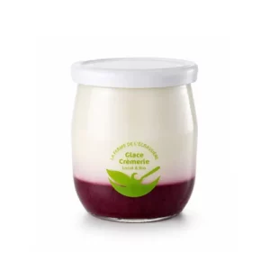 Yaourt brassé confiture de cerise