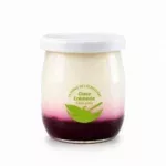 Yaourt brassé confiture de myrtille