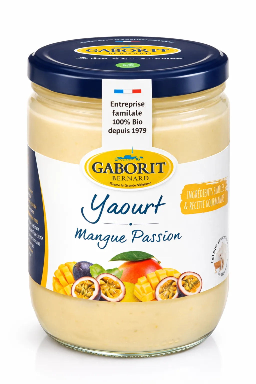 Yaourt brassé mangue passion