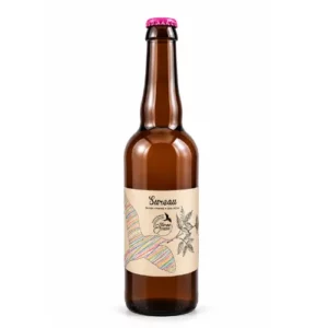 Bière blonde au sureau