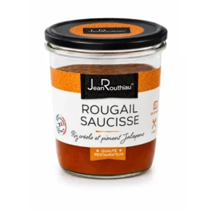 Rougail saucisse, Riz créole et piment jalapeno