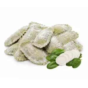 Mezzaluna au Chèvre et Epinard