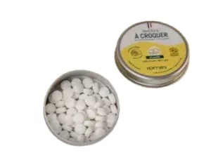 Dentifrice à croquer - 60 pastilles au citron