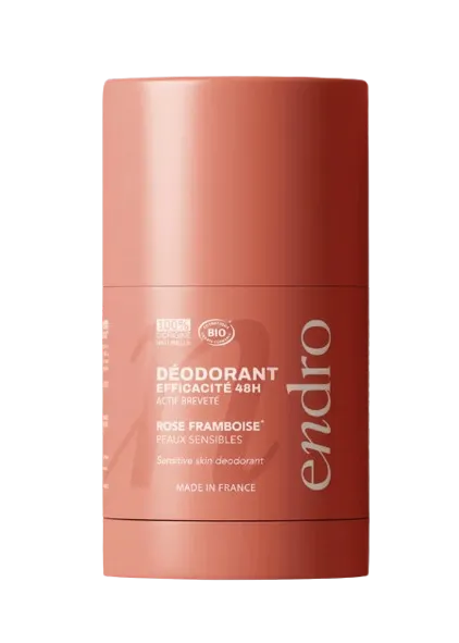 Déodorant stick rose-framboise