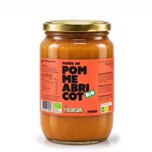 Purée pomme abricot