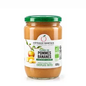 Purée pommes-bananes