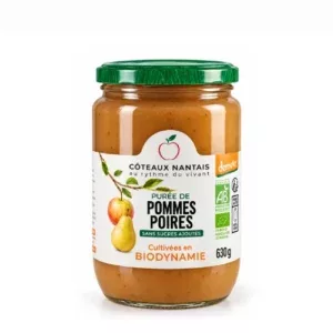 Purée pommes-poires