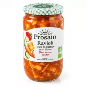 Raviolis légumes sauce Toscane