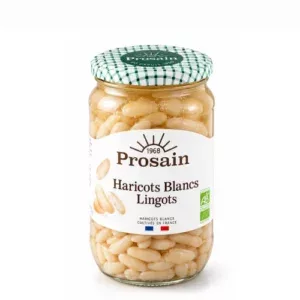 Bocal de haricots blancs arrivé dépressurisé - à consommer rapidement