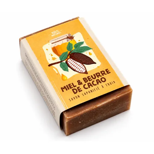 Savon miel et beurre de cacao - sans HE